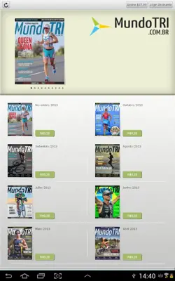 Revista MundoTRI android App screenshot 0